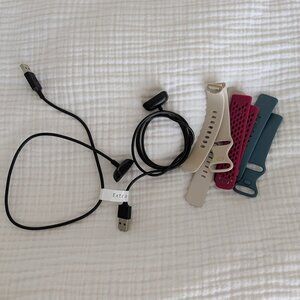 Fitbit Charge 5 OEM charger plus accessories